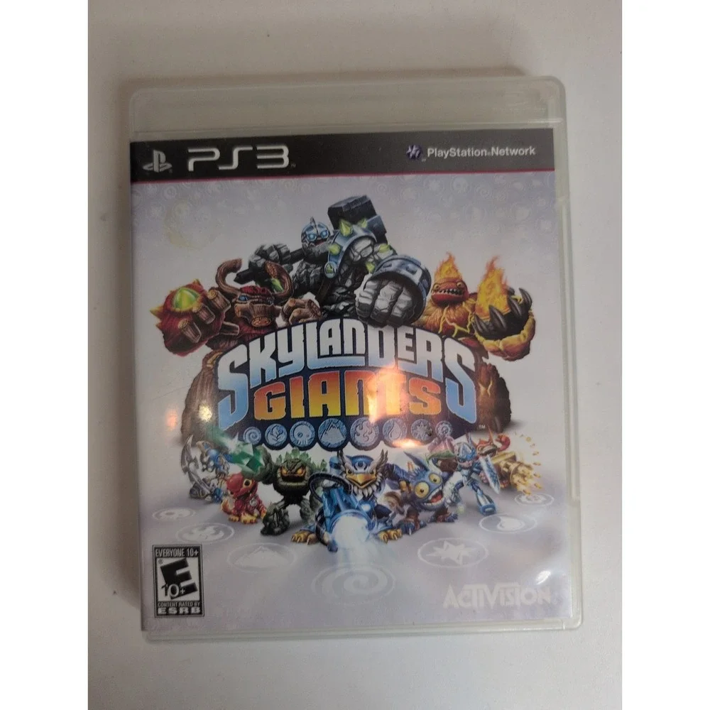 Skylanders Spyro's Adventure & Giants PS3 Video Game Lot of 2 Tested And Works